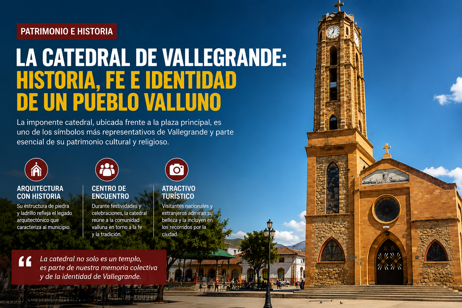 La Catedral de Vallegrande: historia, fe y patrimonio vivo de la región
